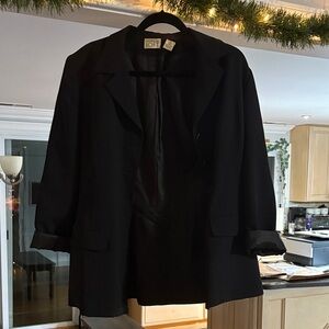 LOFT Women's Elegant Black Suit Jacket